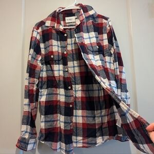 Flannel Button Down Shirt